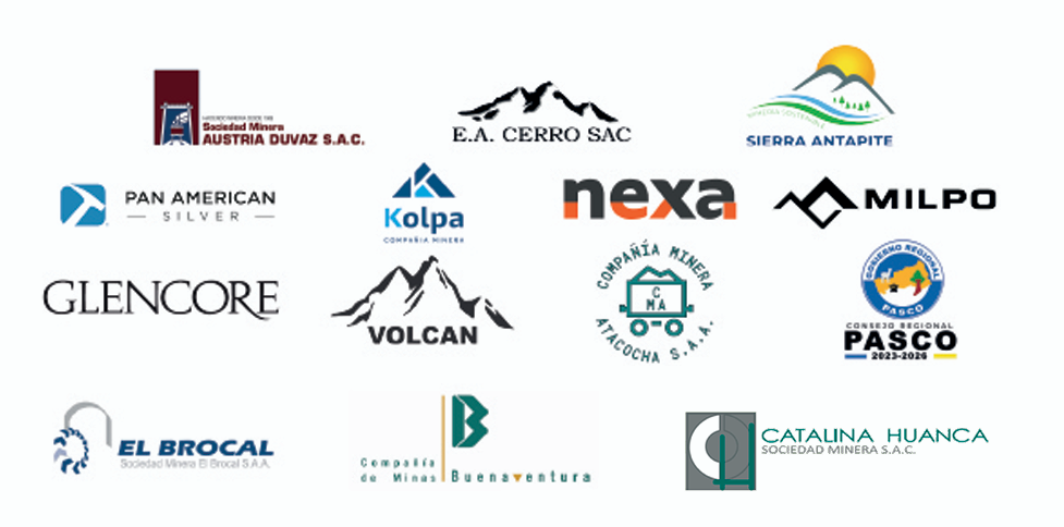 Nuestros Clientes - Empresas Mineras del Perú (Pan American Silver, Nexa, Glencore, Volcan, Milpo, Buenaventura, etc.)